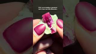 This is one of the rarest gems in the world... @GemologicalInstituteofAmerica