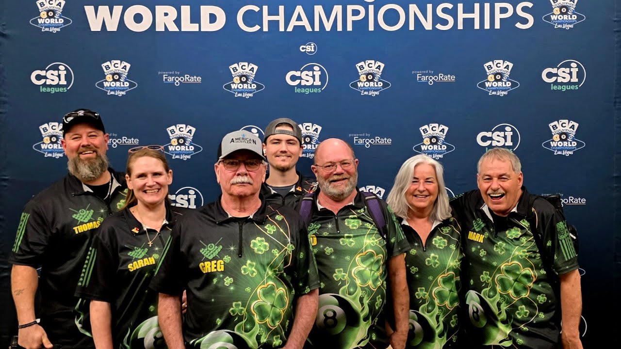 Image of video the BCA world championship pool tournament 2026 lucky cues from lexington ky 8