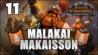 THE MIGHTY DRAGONSLAYER DAWI! Total War: Warhammer 3  Malakai Makaisson [IE] Campaign #11