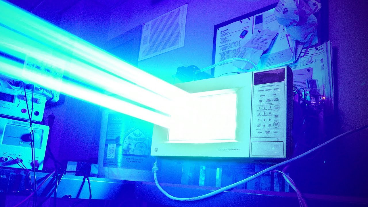 I converted my microwave into a LASER oven