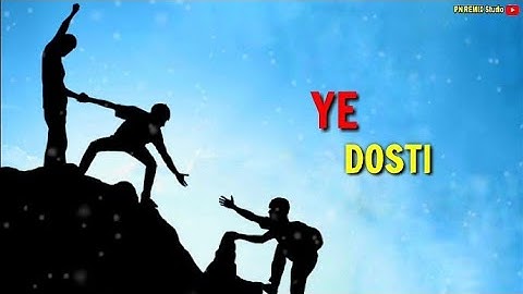 Ye Dosti Hum Nahi Todenge | Rahul Jain WhatsApp status video || Friendship day WhatsApp status