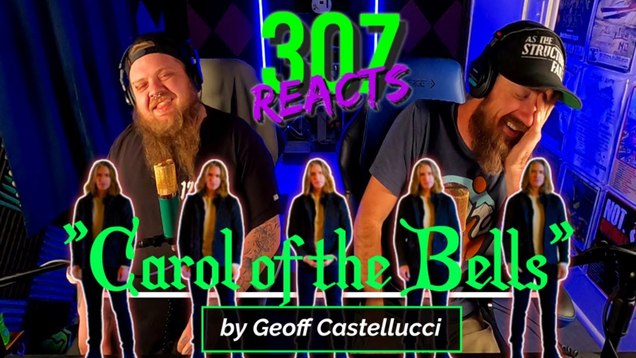 Джефф Кастеллуччи — Carol of the Bells — мастер-класс по вокальному диапазону! — 307 откликов — Э...