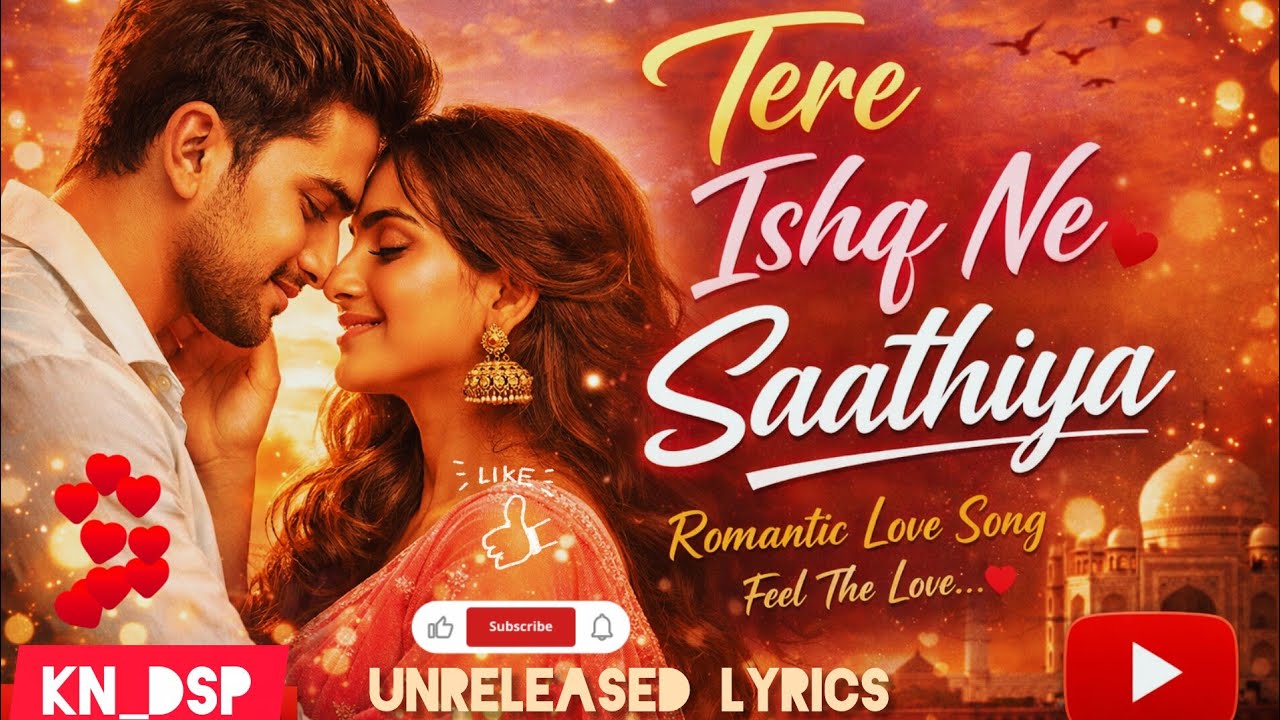 🔥 Tere Ishq Ne Saathiya | Viral Romantic Song | Unreleased Lyrics (Official Video) #song