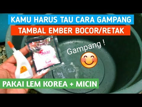 CARA MENAMBAL EMBER BOCOR/RETAK. 