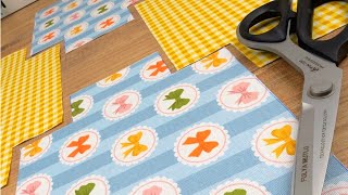 Just Fabric, Scissors & a Little Creativity ✨ Wait for the Result!