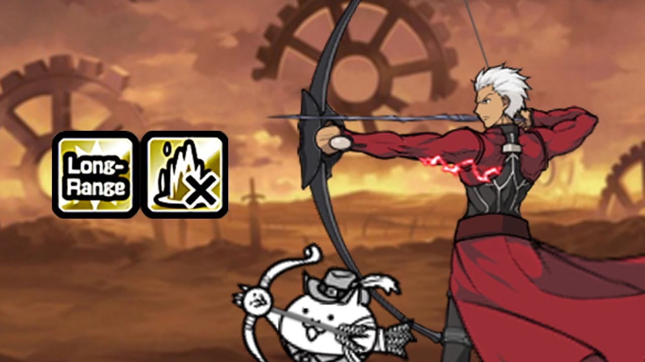 The Battle Cats Enter Archer! (Fate stay night Collabs) YouTube