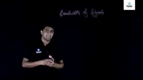 Bandwidth of signals