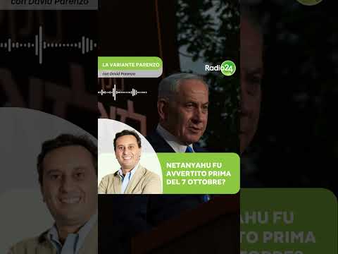 Video I premier israeliano Netanyahu era stato avvertito dei piani per gli attacchi del 7 ottobre