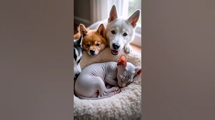 Video 8536411: sphynxcat, hairless cat, hairless dog