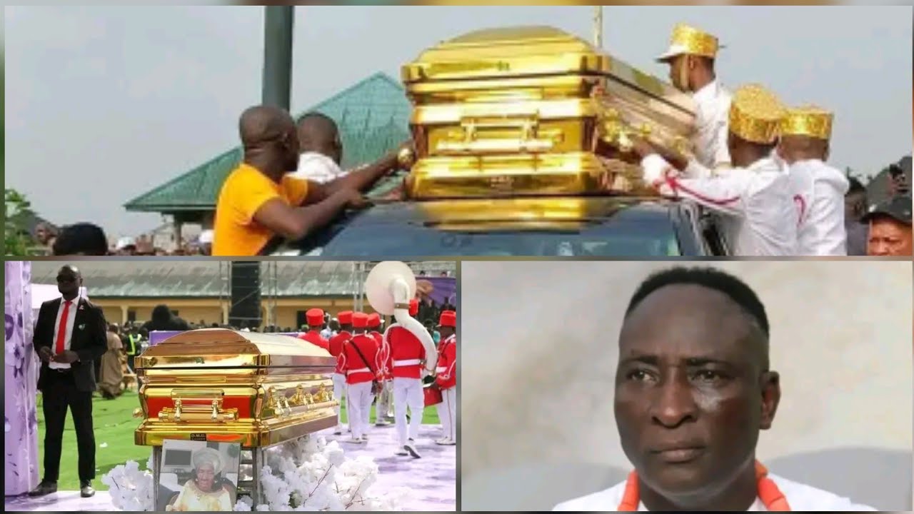 Tears Flow as Prophet Jeremiah Omoto Fufeyin Lays His Mother to Rest