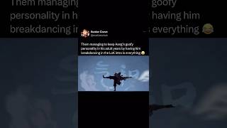 Aang breakdancing in the Korra intro proves he NEVER changed 😭