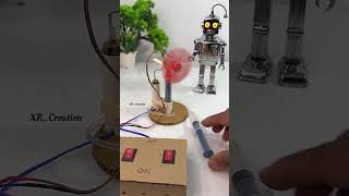 Hydraulic Fan Using DC Motor &amp; Syringe 💧⚙️ | Creative Engineering Project #HydraulicSystem #DCMotor