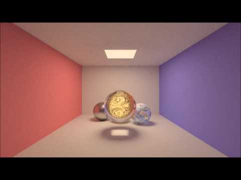 OpenCL path tracer