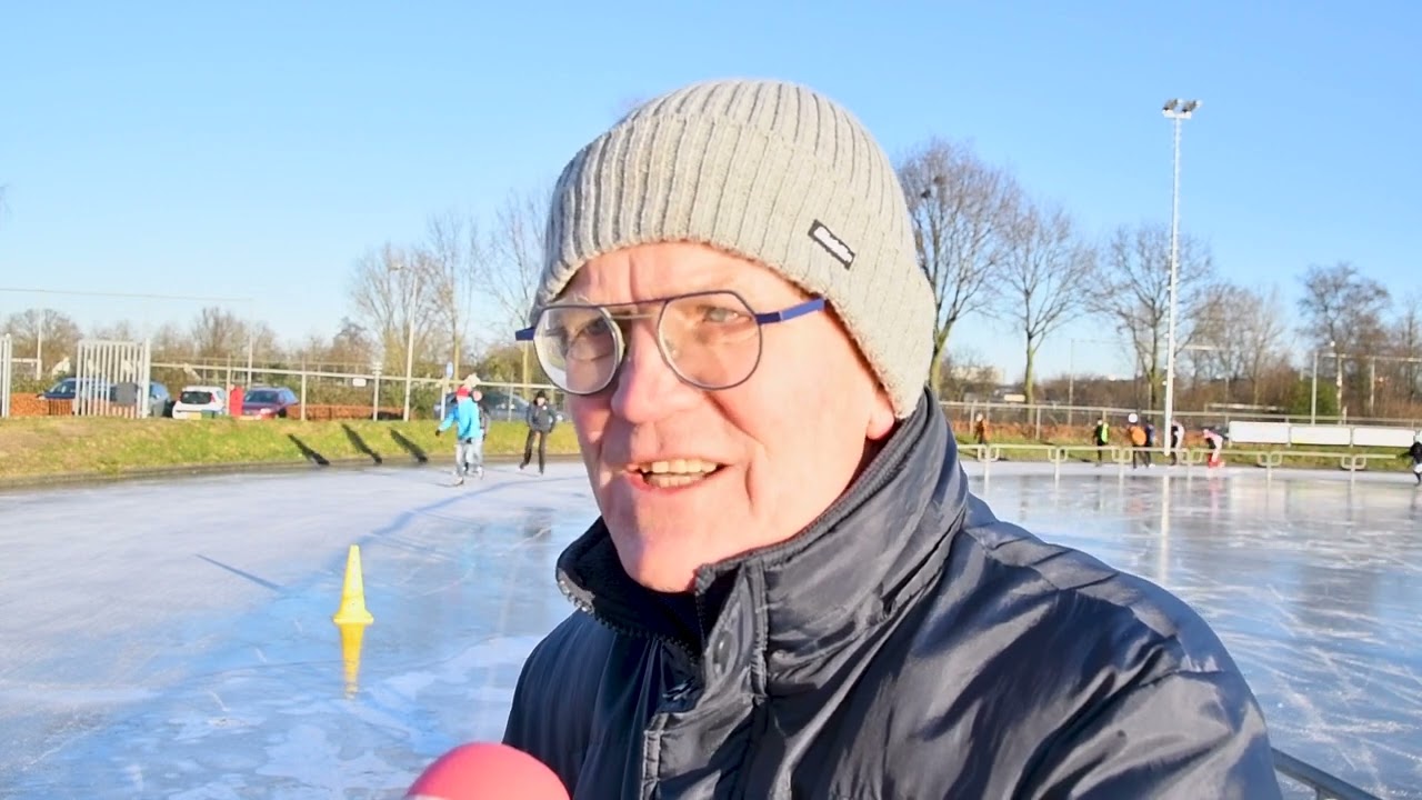 Edese IJsvereniging is blij: de schaatsbaan is open