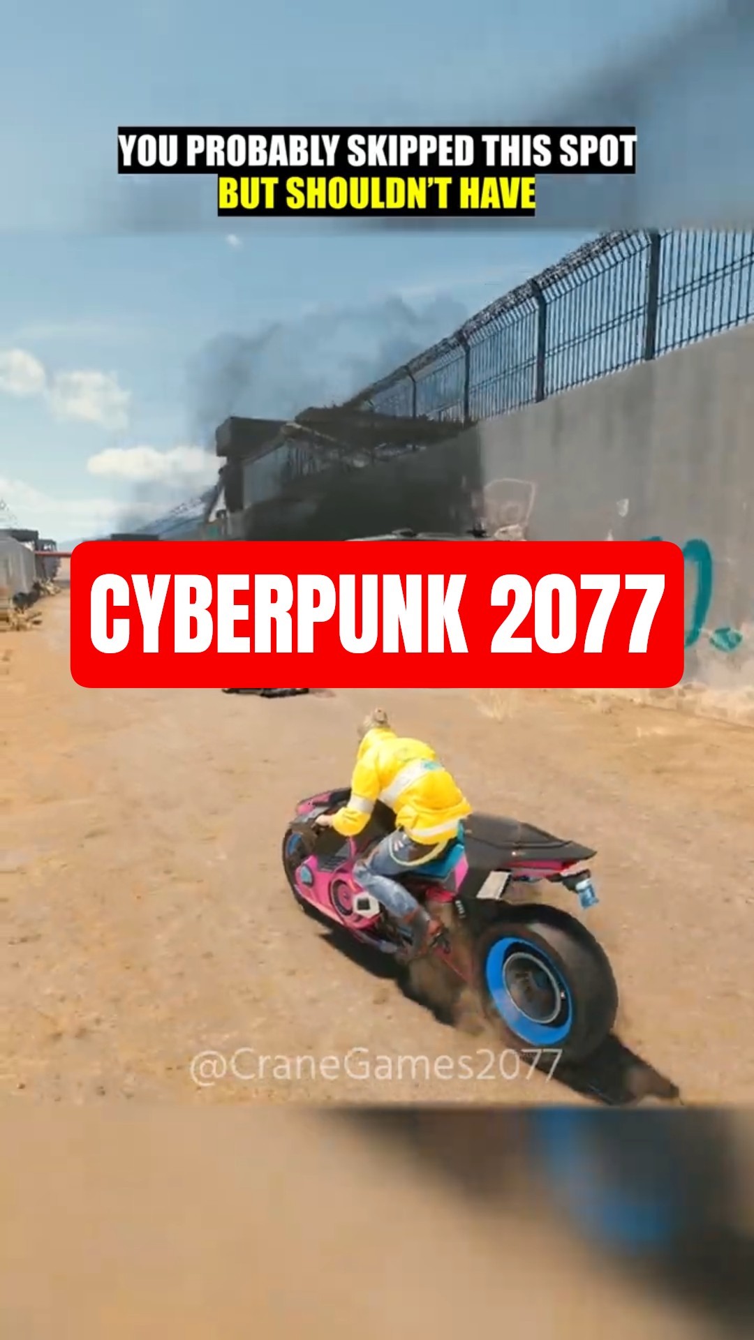 りいです If You Rush, You'll Miss This Secret #cyberpunk2077 #shorts - YouTube