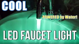 LED Faucet Light | LIGHTED SINK | You never knew you wanted this until NOW!