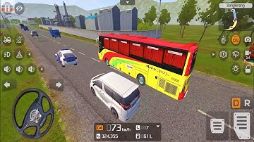 💫 APSRTC Super Luxury Bus Driving in 🚍 Bus Simulator Indonesia - Android Gameplay | Indian Bus Games