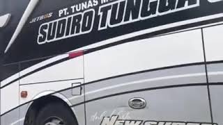 Video Bus Sudiro Tunggal Jaya Knalpot Ngiir🎊//Cocok Buat Story Wa👍
