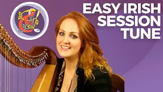 Irish Harp Lesson [The Ballydesmond Polka] + Technique chords