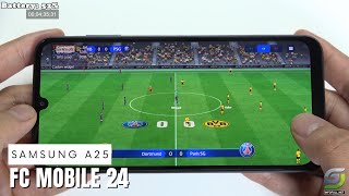 : Samsung Galaxy A25 test game EA SPORTS FC MOBILE 24
