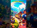 Magical Train #cartoon #viral #trending #train #shorts #shortvideo #cute #funny