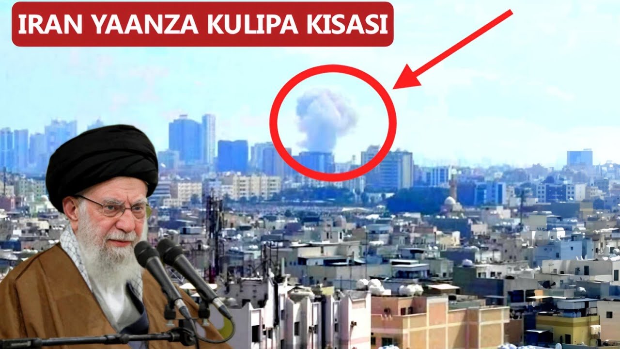 KIMENUKA; IRAN YARUSHA MAKOMBORA NA DRONE KUELEKEA ISRAEL NA KAMBI ZA MAREKANI MASHARIKI YA KATI 