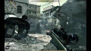 Call of Duty 4 - Sniper Montage - PC - 2011 - Fraps Test