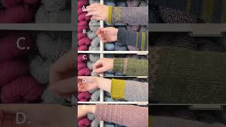 Share Your Favourite Type of Sweater Cuff in the Comments! 👇
