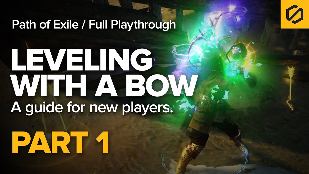 Leveling with a Bow / New Player Guide / League Start Simulation (Full