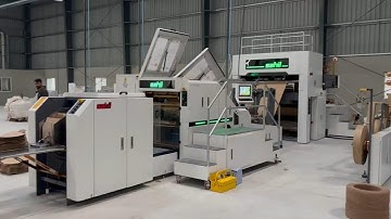 Paper Bag Making Machine  - Series A 460L Fully Automatic  High Speed All Servo System.