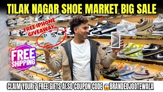 Tilak Nagar Shoe Market  Big Shoe Sale Alert  Cheapest Shoe Market In Delhi  Branded Shoe Sale 