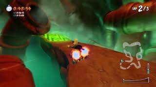Beating Developer Time with TURN in Deep sea driving Crash Team Racing Nitro Fueled (CTRNF)