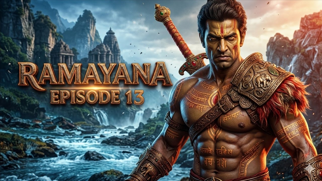 Ramayana EP:13 Ravana Breaks Shani's Leg Telugu | The Story of Lanka | Mani Yaragani 