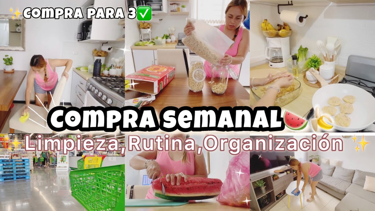 Compra semanal🍉🍌Limpieza,Rutina y organización #compras #despensa # ...