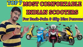TOP 7 MOST COMFORTABLE SCOOTERS IN INDIA 2022 | SCOOTER | Honda | TVS | Hero | Suzuki | screenshot 1