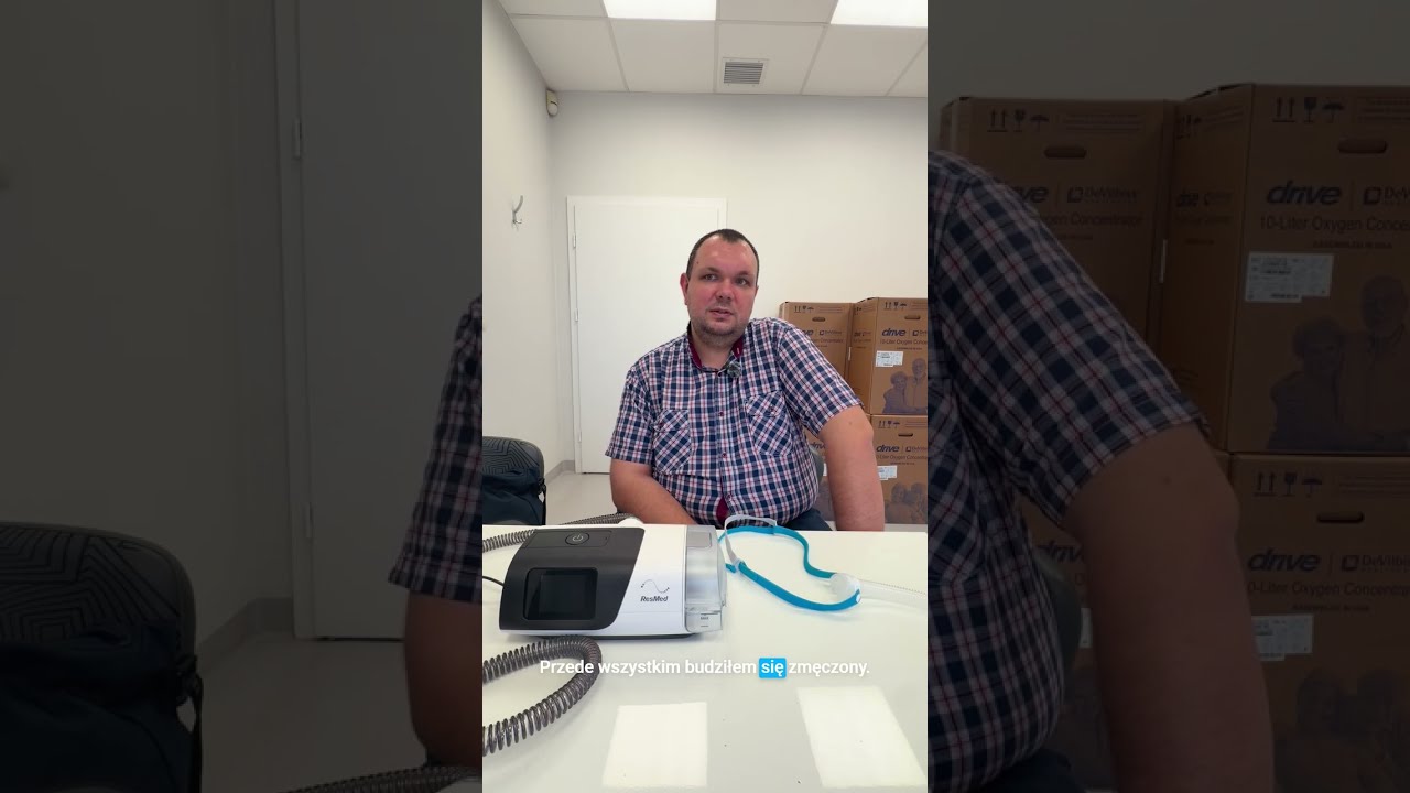 Bezdech senny i CPAP – doświadczenia Pana Tomasza