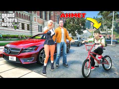 *Yeni*OKULUN İLK GÜNÜ FAKİR AHMET'LE DALGA GEÇTİLER! - GTA 5 GERÇEK HAYAT MODU