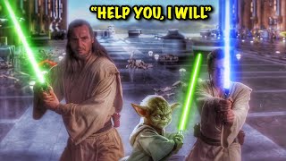 What If Yoda Fought Darth Maul WITH Qui Gon And Obi Wan On Naboo