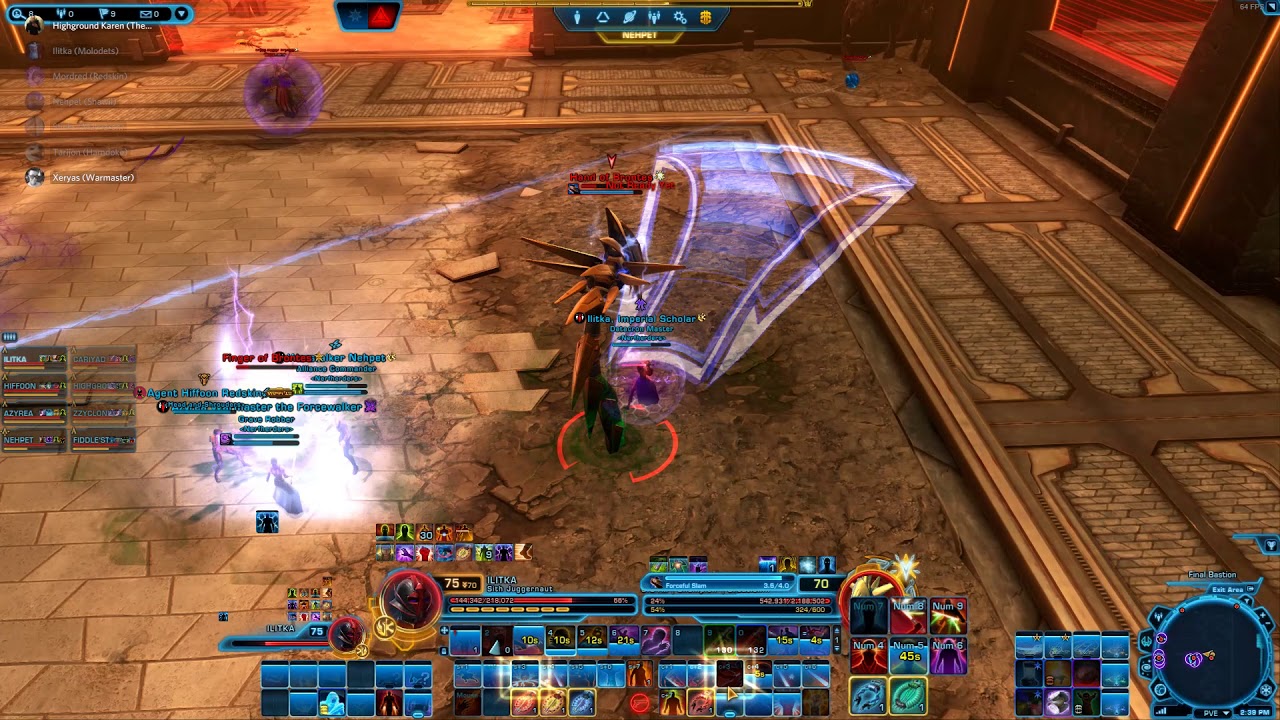 SWTOR Nerfherders DF 8M HM Brontes