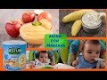 AVENA CON MANZANA para bebes (Plátano y pera)