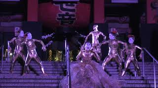 【４K】　第42回 （2019年）大須大道町人祭　金粉ショウ/金粉ショー　大駱駝艦　（2/4 大須観音会場）