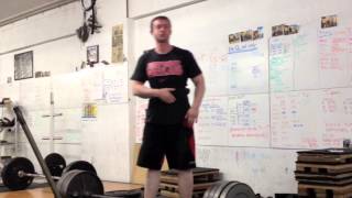 Deadlift 405 X 3, 425 X 2