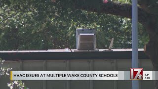 Full HVAC issues continue at multiple Wake County public schools News