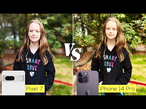Pixel 7 versus iPhone 14 Pro camera comparison
