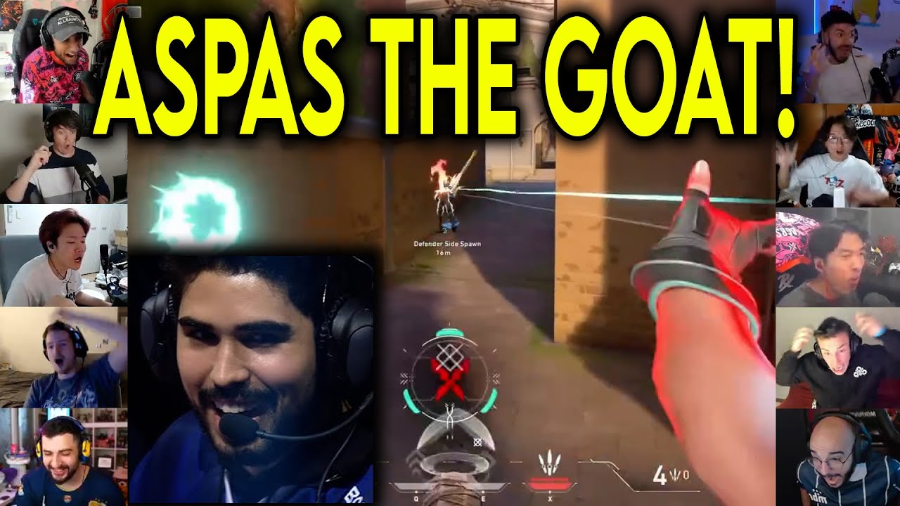 Valorant Streamers Reacts To MIBR Aspas HIT THE CRAZIEST 4k Against DRX In VCT Champions