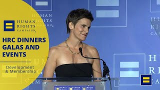 Jenn Collela Receives the Visibility Award at the 2022 HRC Twin Cities Dinner