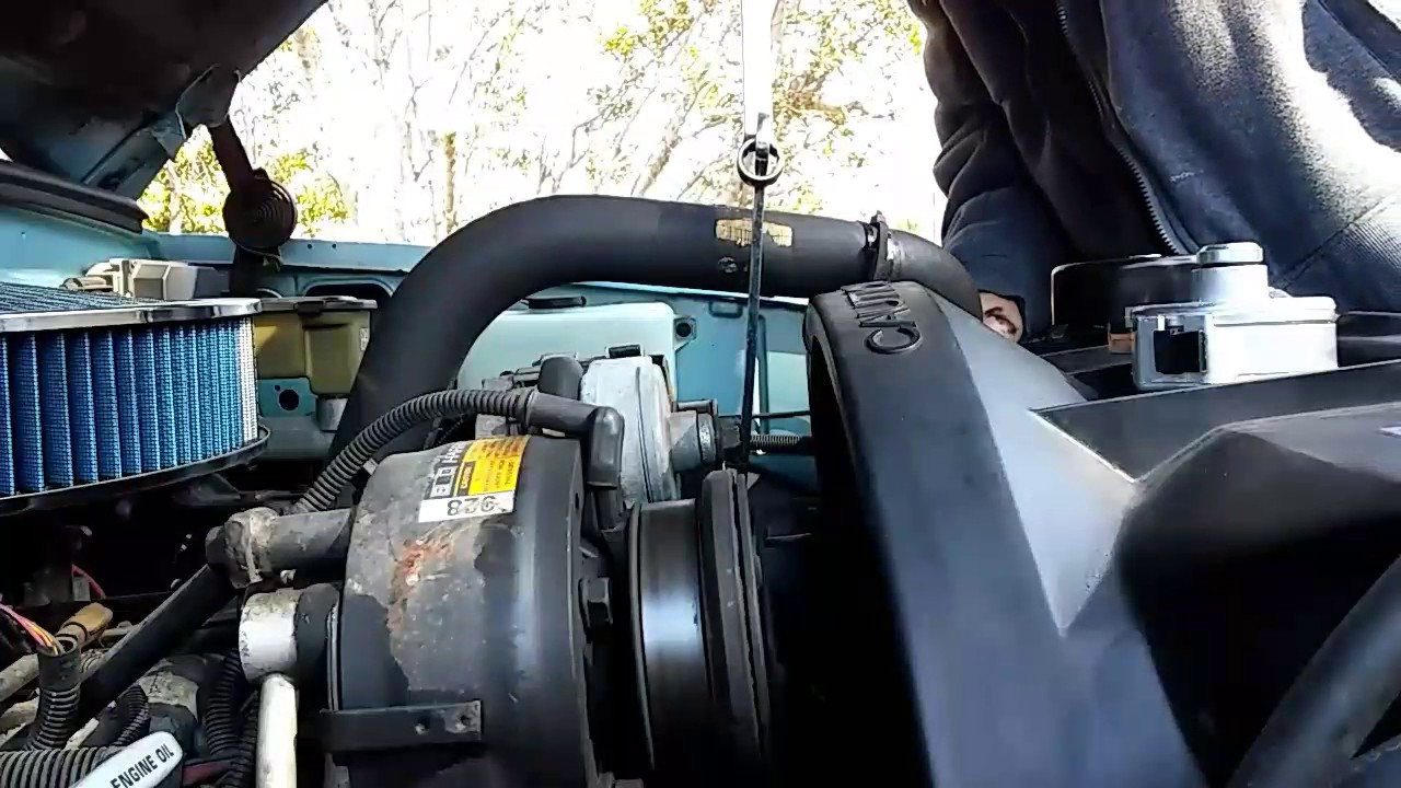 Replacing belt tensioner on chevy silverado YouTube