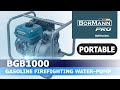 Gasoline Firefighting Pump | BORMANN PRO (BGB1000)