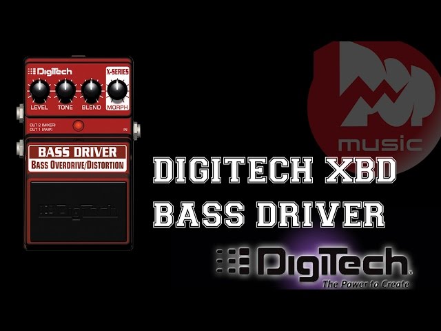 Басовый эффект DIGITECH XBD BASS DRIVER - YouTube