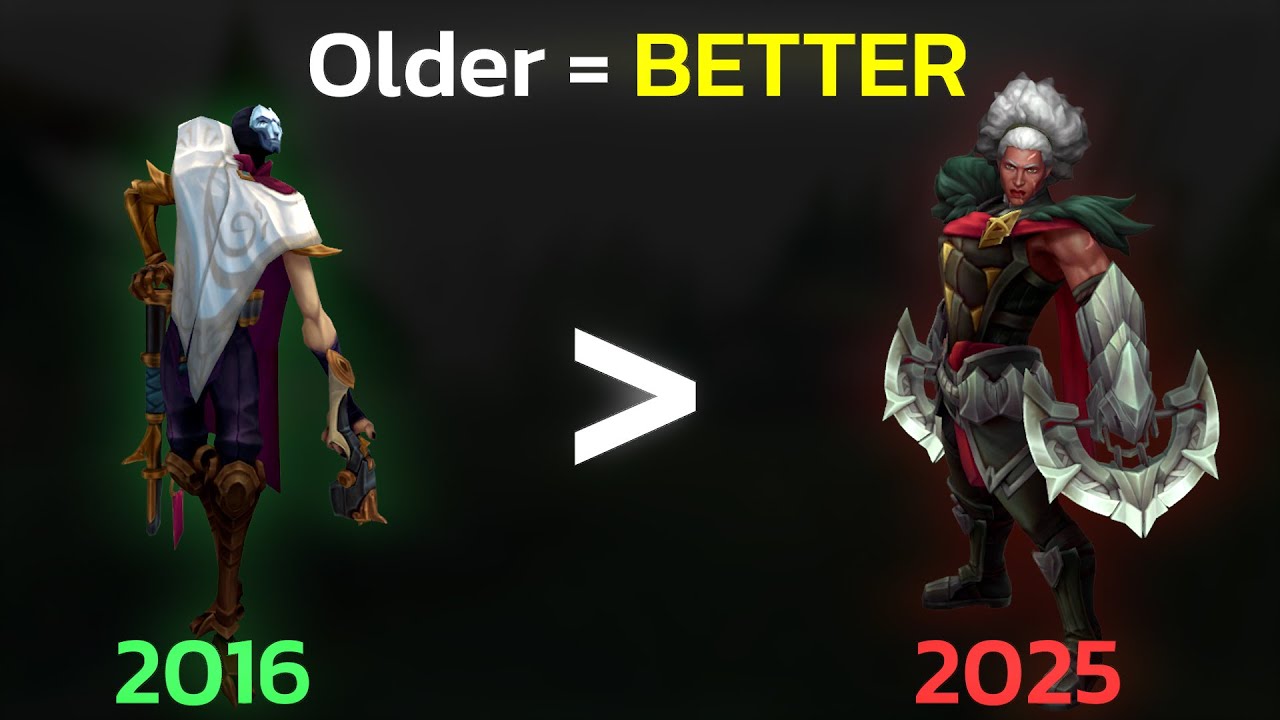 The decreasing QUALITY of League's CHARACTERS